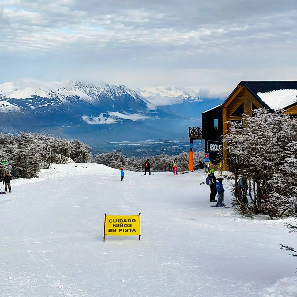 Pista del centro de esquí Cerro Perito Moreno